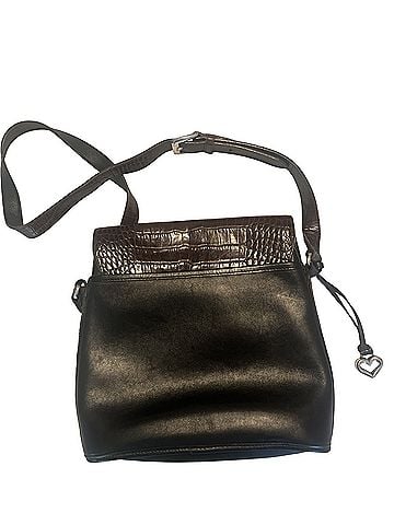 Brighton Leather Shoulder Bag (view 2)