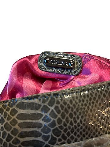 Perlina snakeskin Leather Crossbody Bag (view 2)
