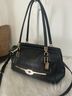 Coach Black Leather Satchel One size - photo 3