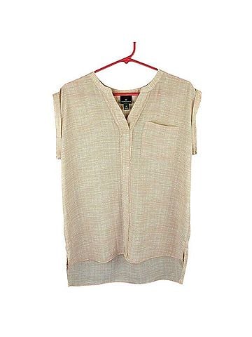 Worthington Short Sleeve Blouse (view 1)