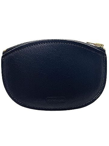 Coach Coach Old Leather Coin Case, Black (view 1)