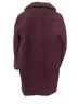 Ann Taylor 100% Polyester 100% Polyester 100% Polyester Burgundy Coat Size XS - photo 2