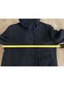 Cole Haan 61% Wool 37% Polyester 2% Other 100% Polyester Black Blue Coat Size 4 - photo 5