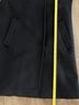Cole Haan 61% Wool 37% Polyester 2% Other 100% Polyester Black Blue Coat Size 4 - photo 6