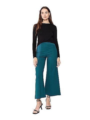 Ripley Rader Wide Leg Cropped Casual Pants (view 1)