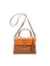Miu Miu Tan Pushlock Convertible Top Handle One size - photo 1
