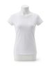 LA Made Solid White Basic Classic Crew Neck Tee in White Size XL - photo 1