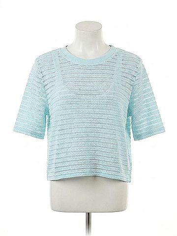 LA Made Nights In The City Stripe Tee in Mint (view 1)
