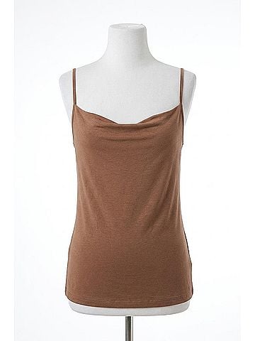 LUCCA Couture Kelsie Drape Cami in Acorn (view 1)