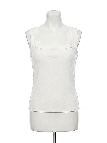 Fifteen Twenty Mindy Tank Top in Off White (view 1)
