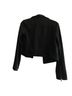 Forever 21 Solid Black Faux Leather Jacket Size S - photo 2