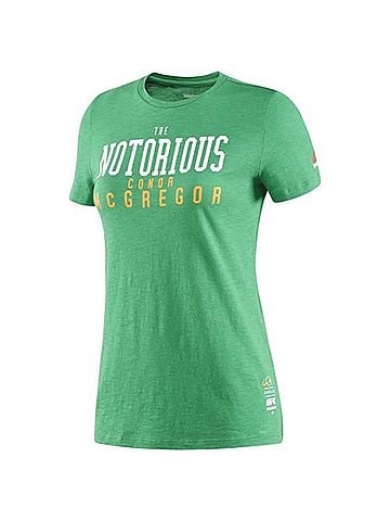 Reebok Women's Conor Nickname Tee in Bas Green (view 2)
