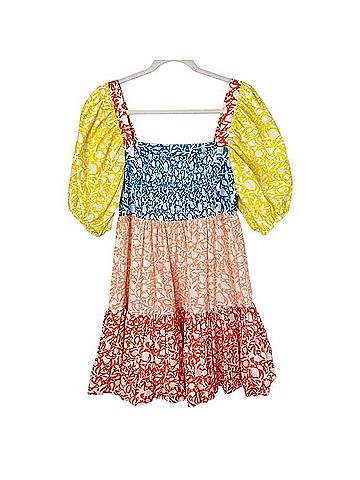 Oliphant Canary Multi Mini Bubble Dress Casual Dress (view 2)