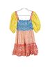 Oliphant 100% Cotton Floral Multi Color Casual Dress Size S - photo 2
