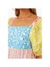 Oliphant 100% Cotton Floral Multi Color Casual Dress Size S - photo 7