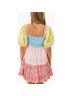 Oliphant 100% Cotton Floral Multi Color Casual Dress Size S - photo 8