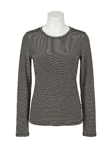 Humanoid Hanya Top in Blackish Stripe (view 1)