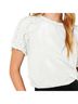 Oddi Solid White Ruffle Knit Top in White Size 3X - photo 3
