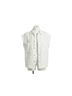 IRO White Rua Sleeveless Jacket in White Size 6 - photo 1