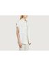 IRO White Rua Sleeveless Jacket in White Size 6 - photo 4