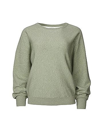 Humanoid Saly Sweatshirt in Matcha Latte (view 1)