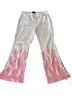 Delia's White Pink Casual Pants Size 1X - photo 2