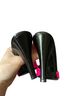 Charles Jourdan Pink Black Heels Size 6 - photo 5