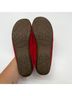 ABEO 100% Leather Solid Red Flats Size Narrow - photo 7