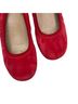ABEO 100% Leather Solid Red Flats Size Narrow - photo 2