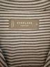 Everlane 100% Cotton Stripes Black White Long Sleeve Button-Down Shirt Size XL - photo 8