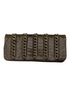 Tory Burch 100% Leather Solid Gray Brown Leather Clutch One size - photo 1