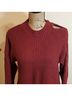 Jessica Simpson Maternity Solid Burgundy Pullover Sweater Size M - photo 12