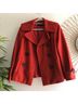 Antonio Melani Red Coat Size 4 - photo 4