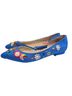 Betsey Johnson 100% Polyester Blue Flats Size 6 1/2 - photo 2