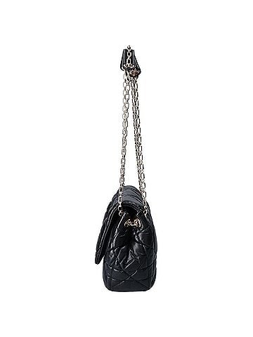 Christian Dior Christian Dior 01-BO-0162 Black Macro Cannage Leather Chain Shoulder Bag - Women's (view 2)