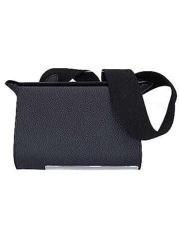 Hermès HERMES Hermes K stamp Togo Videpoche Shoulder Bag Black Silver Hardware Women's (view 1)