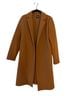 Zara Brown Coat Size S - photo 1