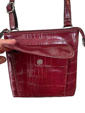 Relic Leather Crossbody Bag (view 2)