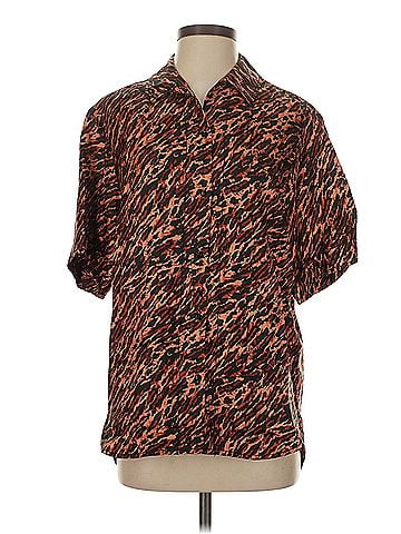 Sandro Sandro Short Sleeve Button Down Shirt (view 1)