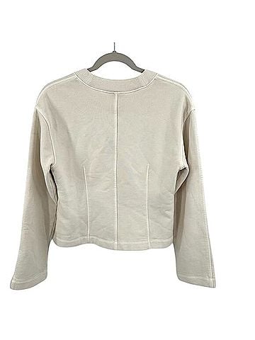 Madewell Darted Cardigan Sweatshirt Cardigan (view 2)