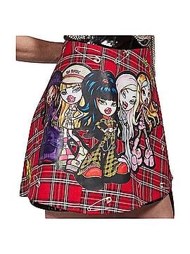 Bratz MX Tartan Faux Leather Skirt (view 1)