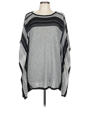 In Cashmere poncho Cashmere Pullover Sweater (view 2)