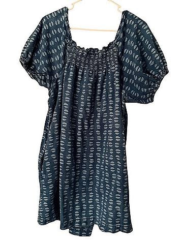 Madewell Puff-Sleeve A-Line Mini Dress Casual Dress (view 2)