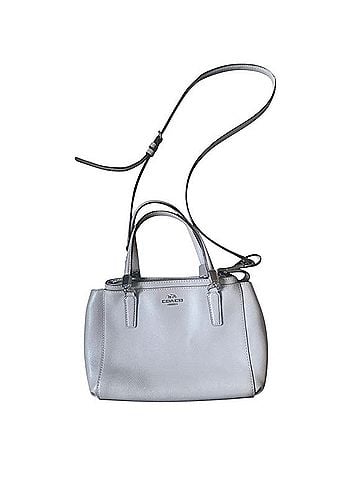 Coach Mini Christie Carryall Leather Satchel (view 1)