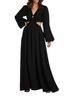 Willow Black Wool Dress Size M - photo 1