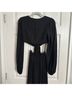 Willow Black Wool Dress Size M - photo 7
