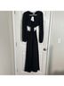 Willow Black Wool Dress Size M - photo 4