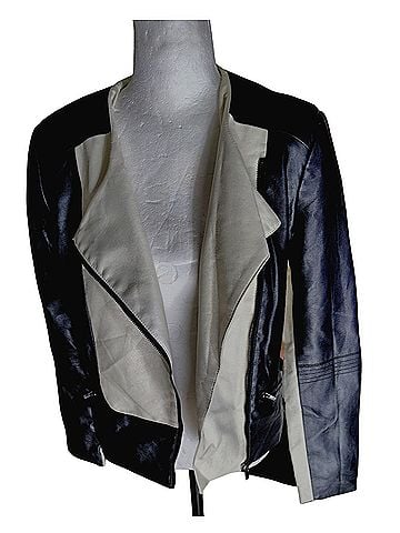 Ellen Tracy Faux Leather Jacket (view 1)