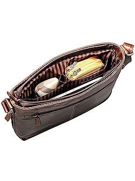 Jack Georges Voyager Leather Messenger (view 2)