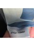 Tory Burch 100% Leather Silver Leather Jacket Size 8 - photo 6